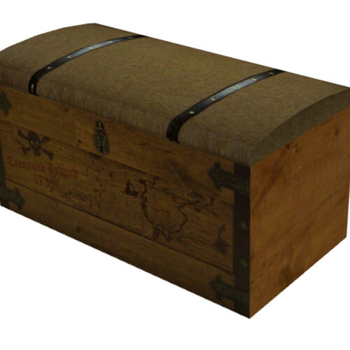 Black Pirate Chest 7 Black Pirate Chest - Thumbnail Image 2