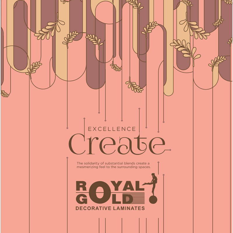 Royal Gold Decorative Laminates